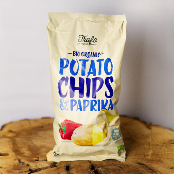Kartoffel-Chips mit Paprika