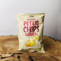 Kartoffel-Chips gesalzen