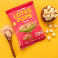 Just Nosh Lotus Pops Pink Salt