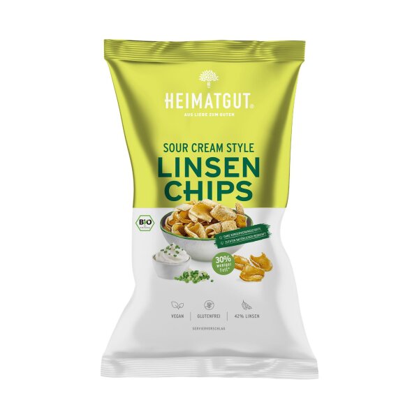 Heimatgut BIO Linsen Chips Sour Cream