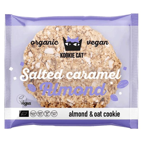 Salted Caramel Almond Cookie (Kookie Cat)