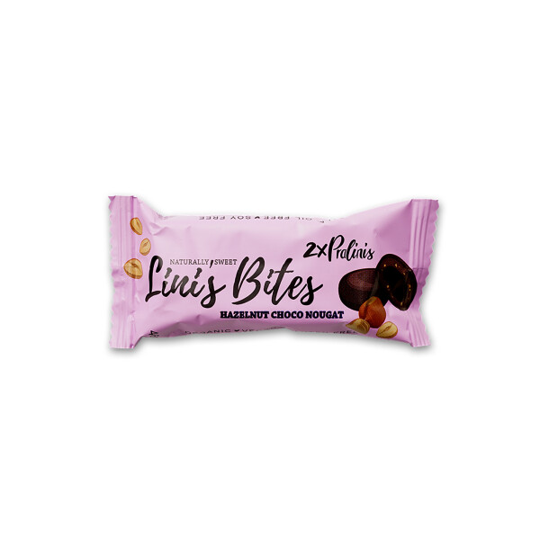 Lini‘s Bites Hazelnut Choco Nougat Pralinis
